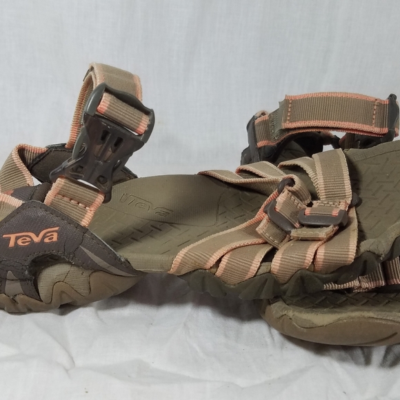 Teva Strappy Shoes Size 7 W Sandals - Picture 5 of 7